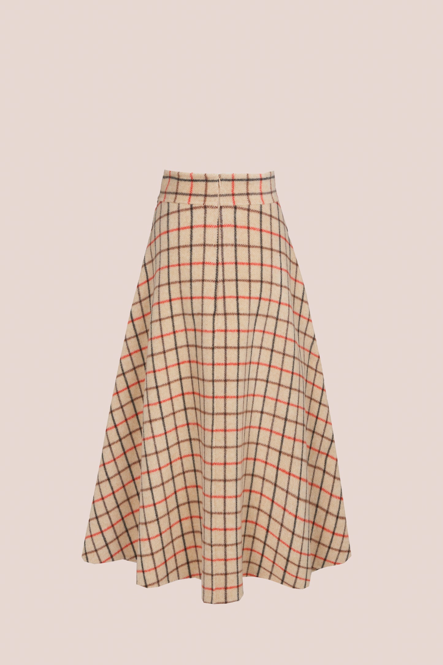 CHECKED SKIRT