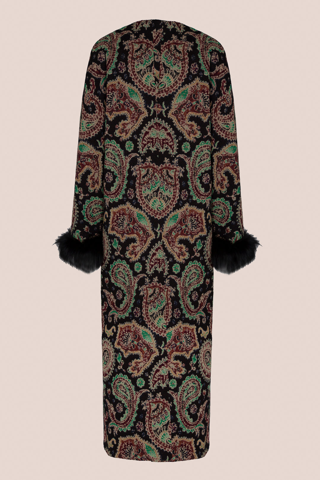 PAISLEY BLACK COAT