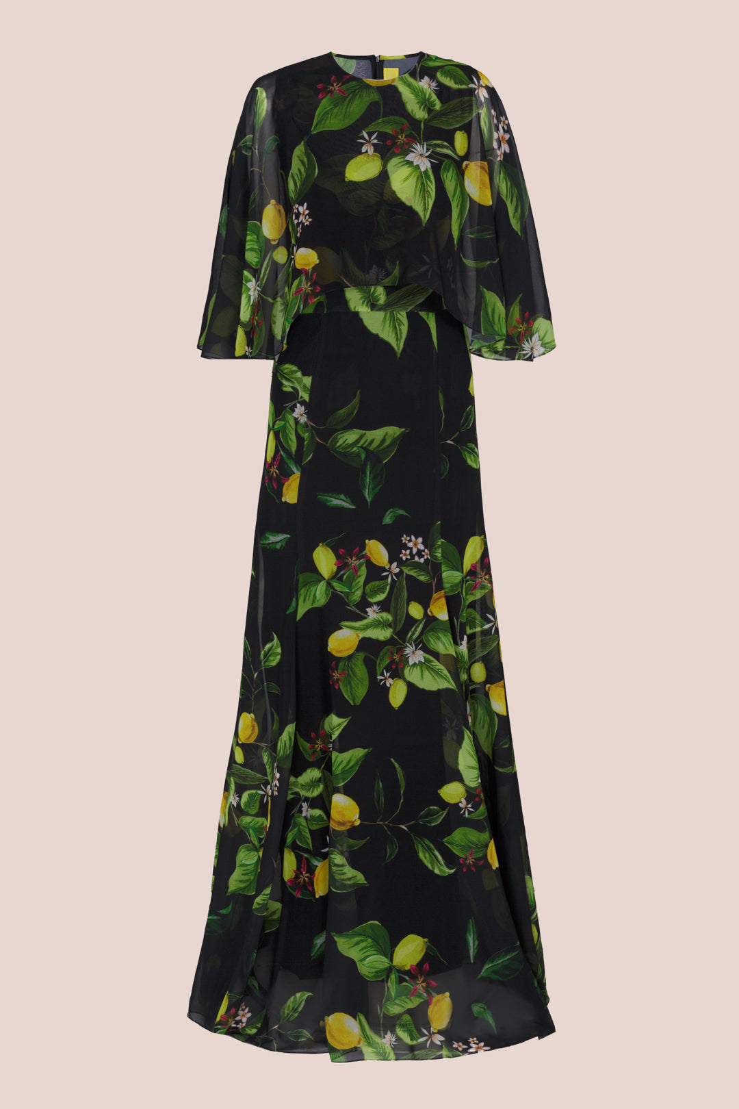 LEMONS BLACK MAXI DRESS